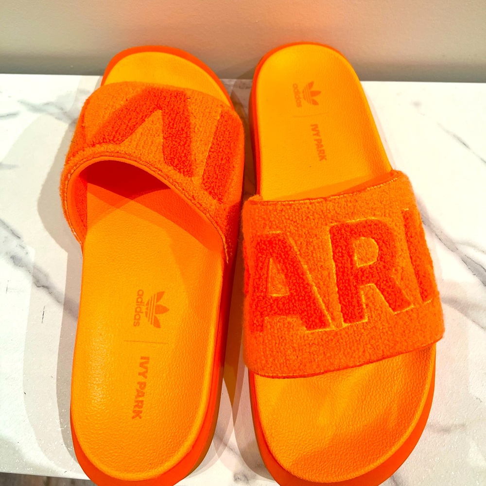 Ivy Park X Adidas Flex Park Platform Slides - image 4